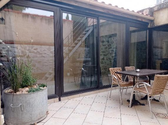 Maison De Charme Avec Patio Et Terrasse De Toit Estagel Exterior foto